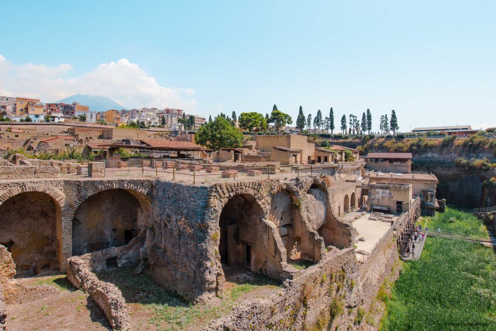 herculanum site archéologique naples vésuve