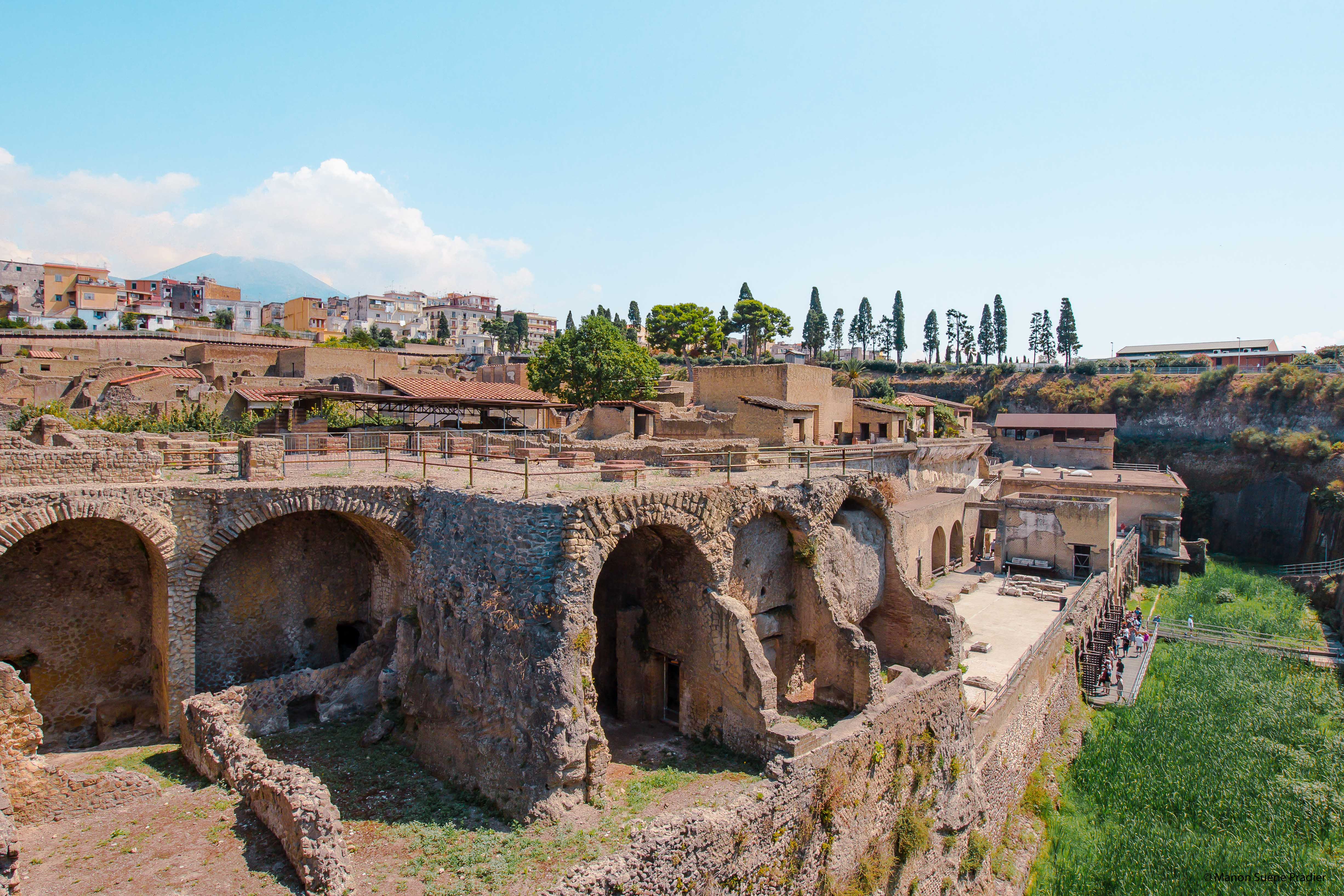 herculanum site archéologique naples vésuve