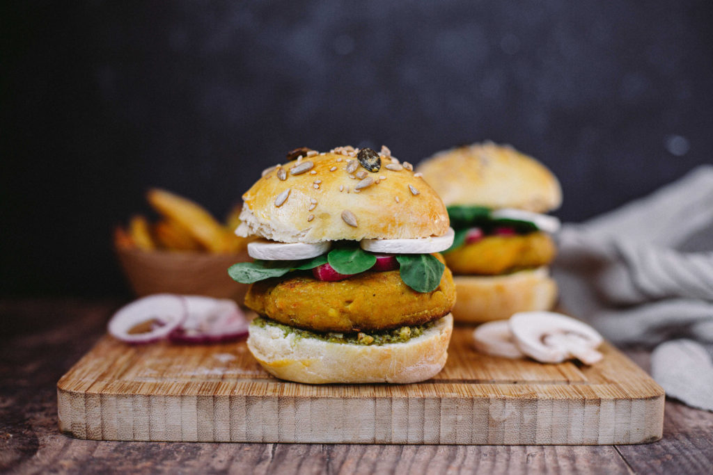 burger-vegetarien-lentilles-corail