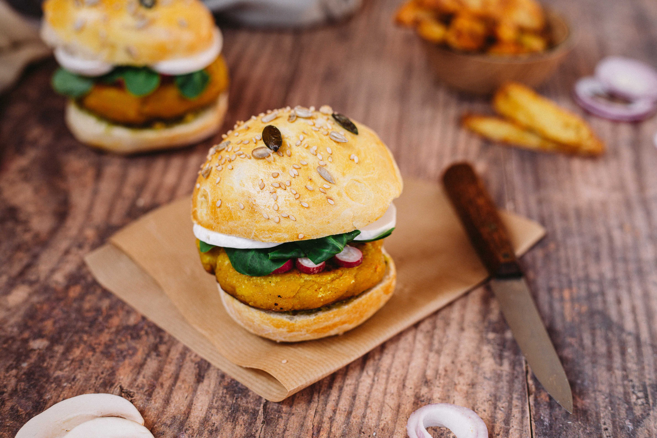 burger-vegetarien-lentilles-corail